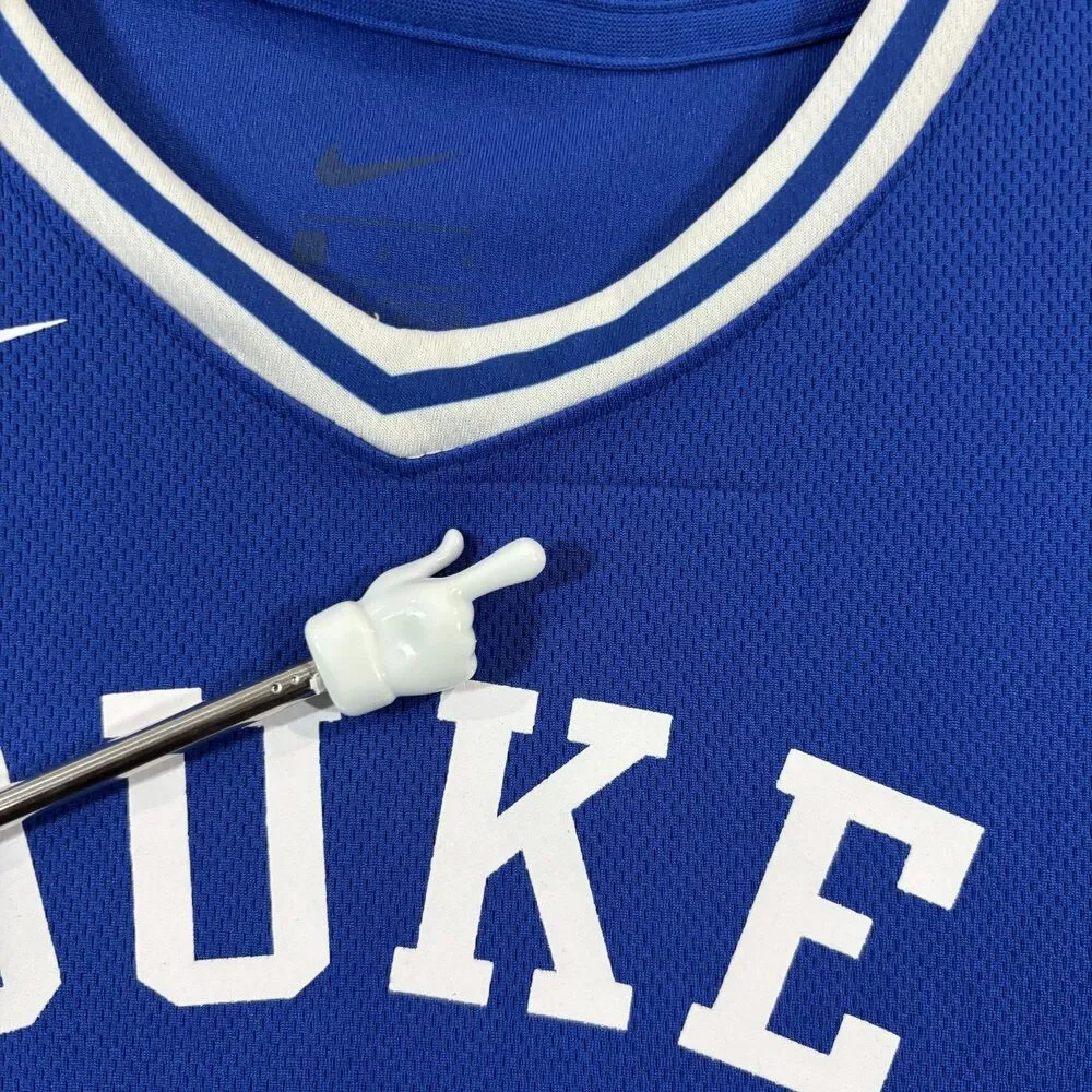 Duke Blue Devils Basketball Jersey Boy's Large Blue #1 Nike Youth